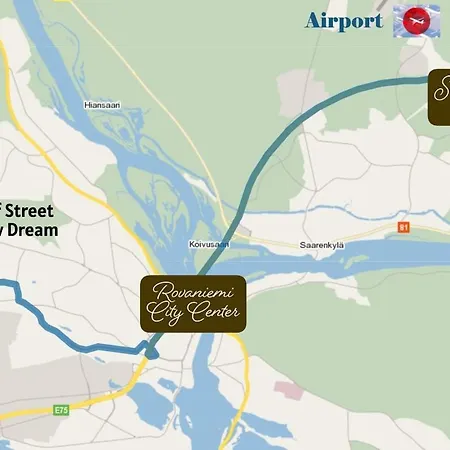 Wolf Street Snow Dream Rovaniemi