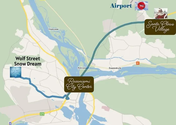 Wolf Street Snow Dream Rovaniemi